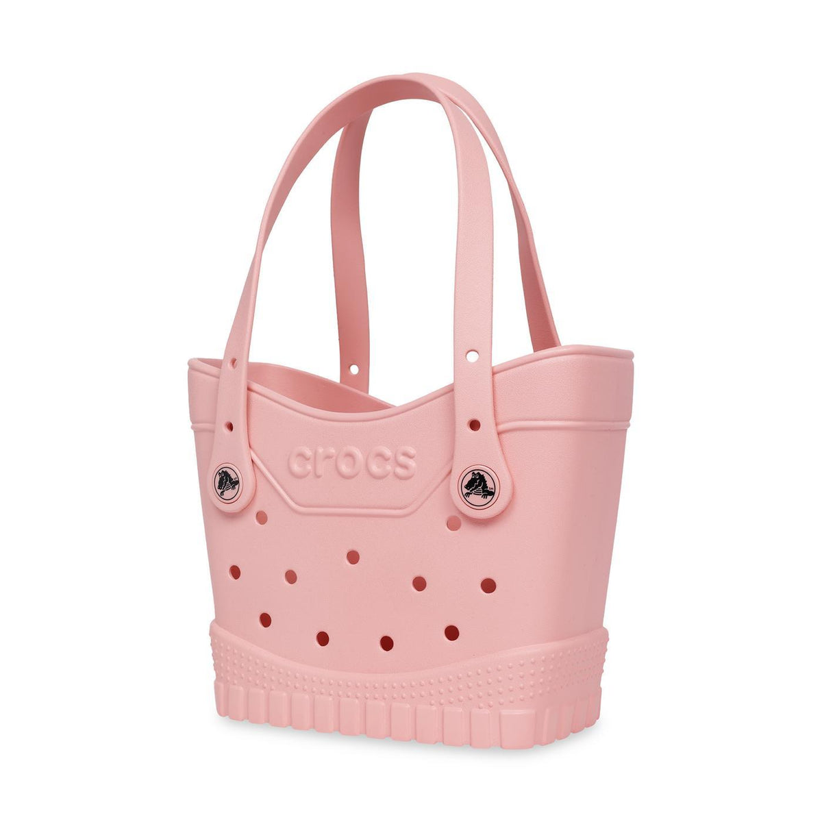 Crocs Classic Tote Bag, Small Laser Engraving - Powder Pink / Black - View 4