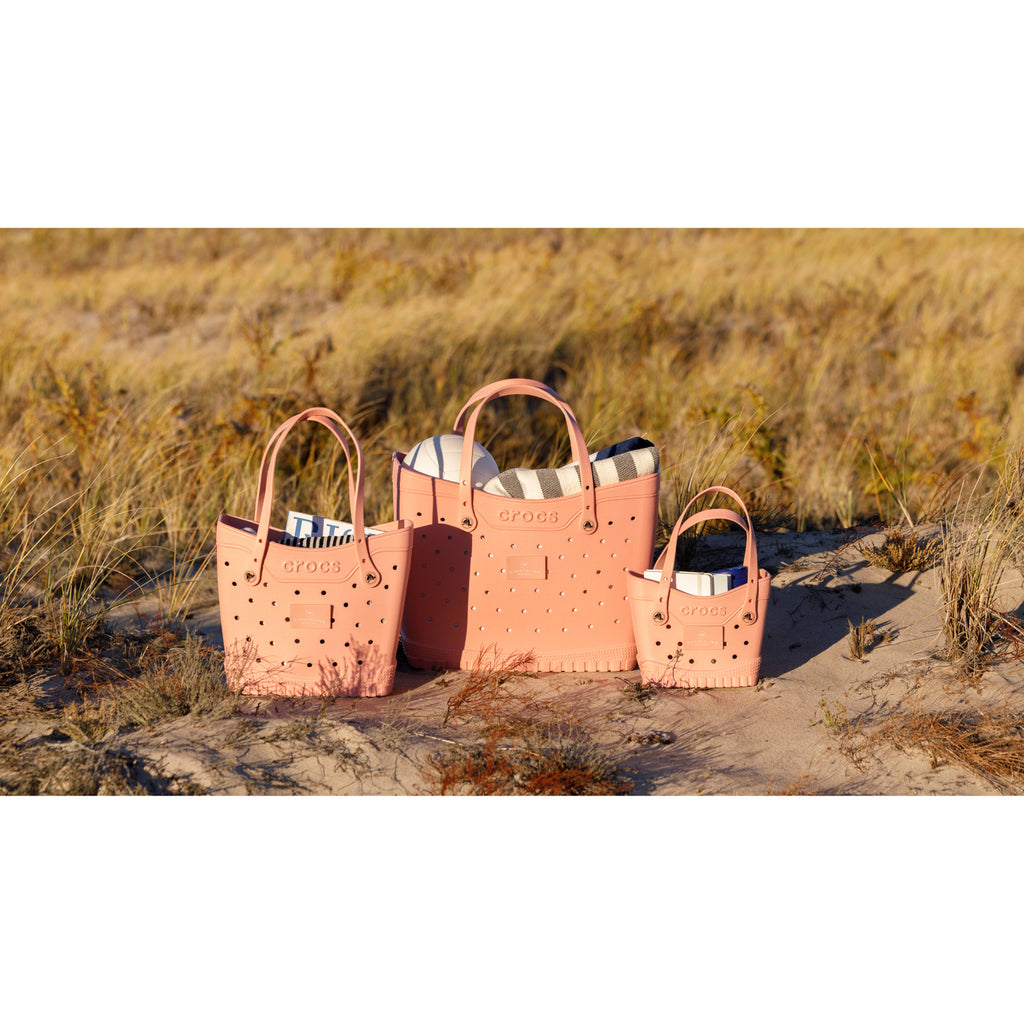 Crocs Classic Tote Bag, Small Laser Engraving - Powder Pink - View 10