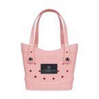 Crocs Classic Tote Bag, Small - Powder Pink / Black - View 1