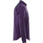 Cromwell Iron Free Oxford Shirt for Men Embroidery - Dark Plum - Right Side