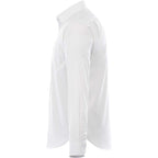Cromwell Iron Free Oxford Shirt for Men Embroidery - White - Left Side
