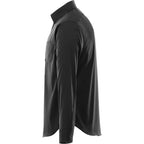 Cromwell Iron Free Oxford Shirt for Men Transfer - Black - Left Side