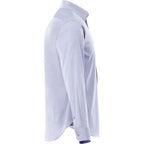 Cromwell Iron Free Oxford Shirt for Men Transfer - China Blue - Right Side