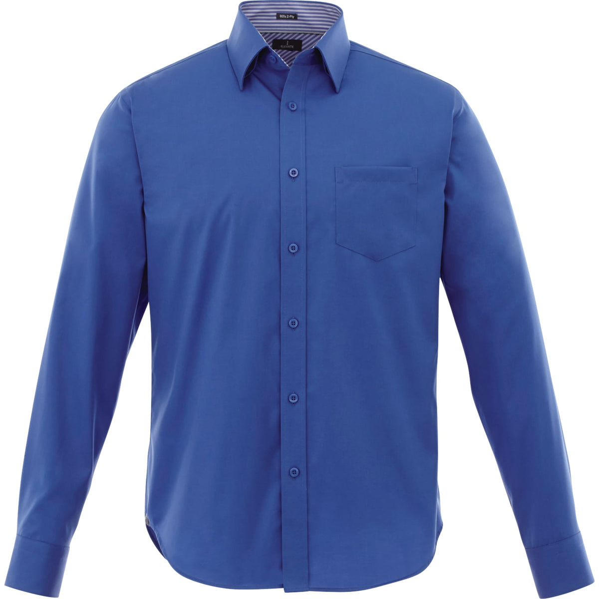 Cromwell Iron Free Oxford Shirt for Men Transfer - New Royal - Back Flat 2