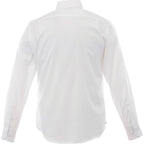 Cromwell Iron Free Oxford Shirt for Men Transfer - White - Back Flat 2