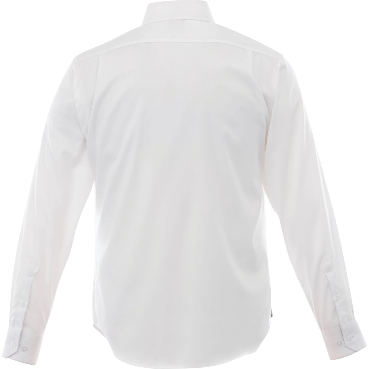 Cromwell Iron Free Oxford Shirt for Men Transfer - White - Back Flat 2