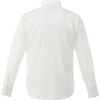 Cromwell Iron Free Oxford Shirt for Men Transfer - White - Back Flat