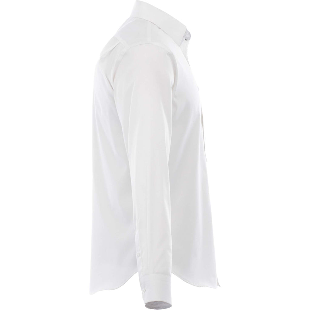 Cromwell Iron Free Oxford Shirt for Men Transfer - White - Right Side