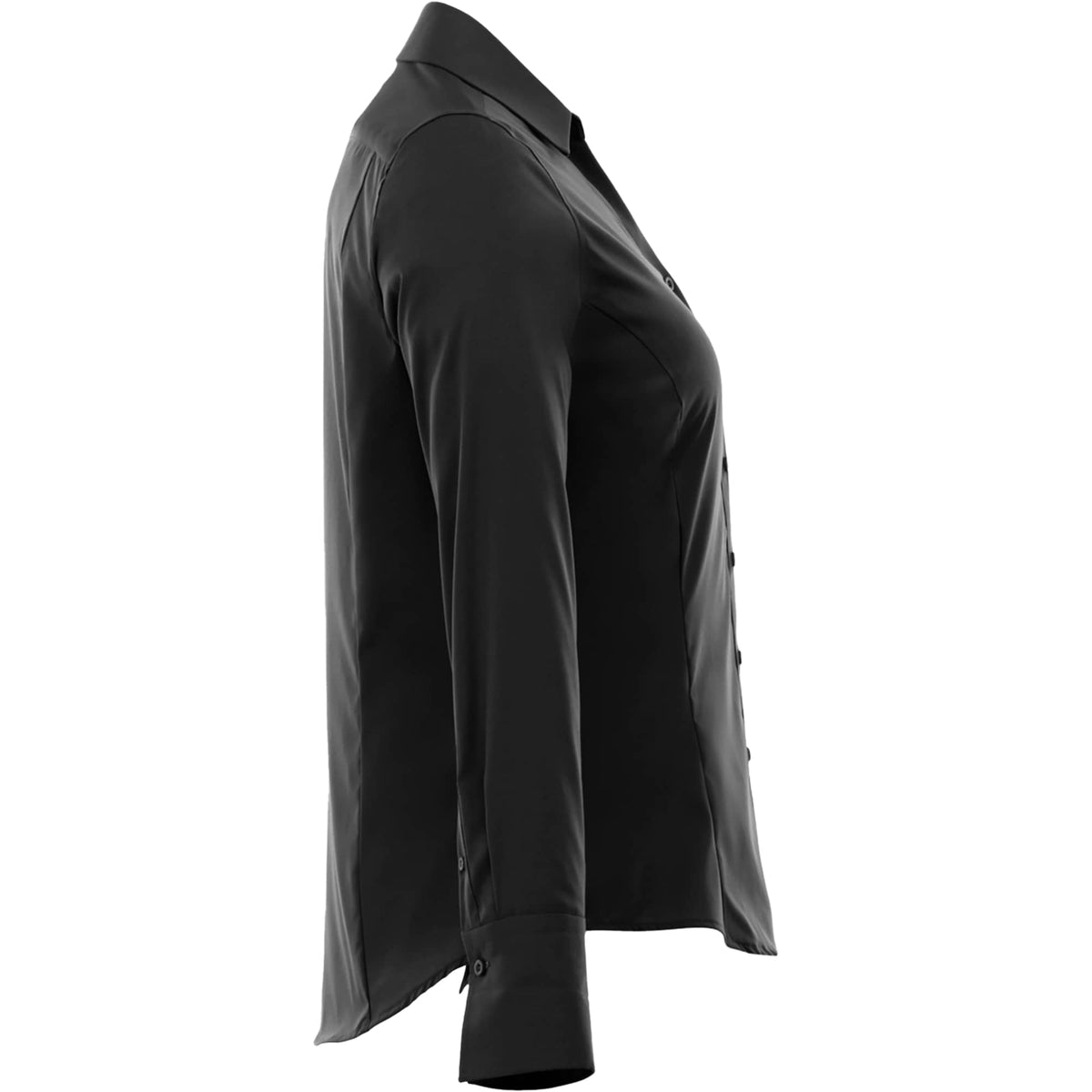 Cromwell Iron Free Oxford Shirt for Women Transfer - Black - Right Side