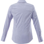 Cromwell Iron Free Oxford Shirt for Women Transfer - China Blue - Back Flat