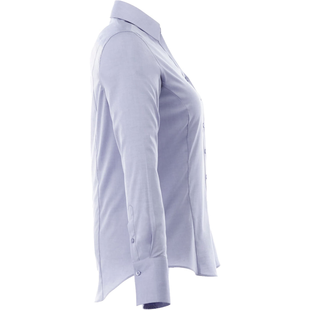 Cromwell Iron Free Oxford Shirt for Women Transfer - China Blue - Right Side
