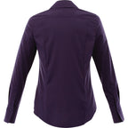 Cromwell Iron Free Oxford Shirt for Women Transfer - Dark Plum - Flat