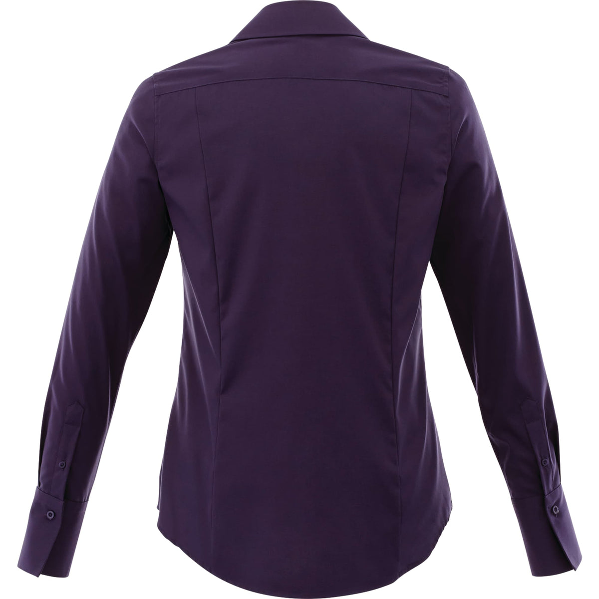 Cromwell Iron Free Oxford Shirt for Women Transfer - Dark Plum - Flat