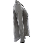 Cromwell Iron Free Oxford Shirt for Women Transfer - Grey Storm - Right Side