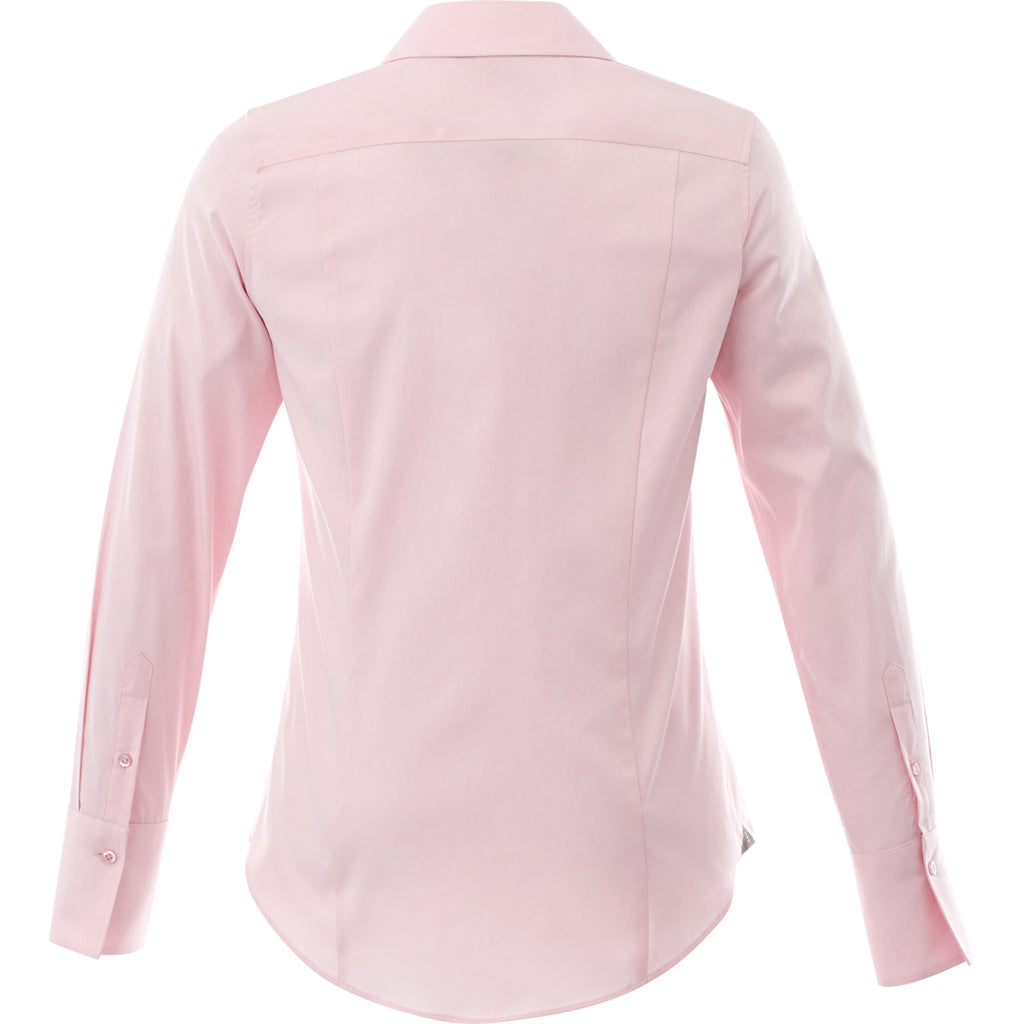 Cromwell Iron Free Oxford Shirt for Women Transfer - Pink Zircon - Back Flat
