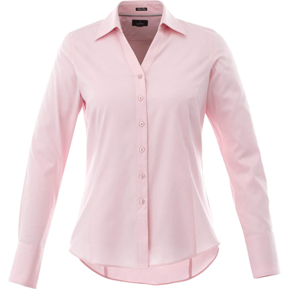 Cromwell Iron Free Oxford Shirt for Women Transfer - Pink Zircon - Front Flat
