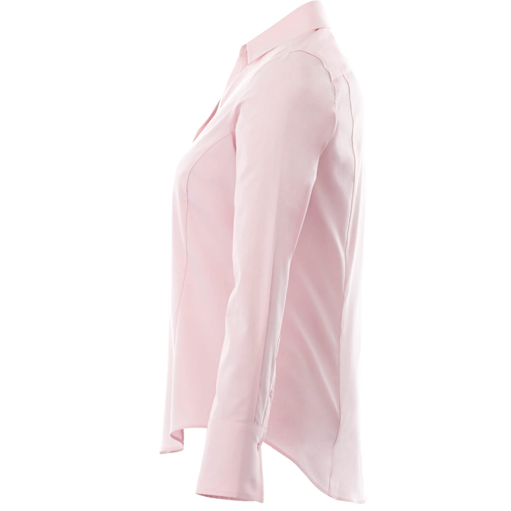 Cromwell Iron Free Oxford Shirt for Women Transfer - Pink Zircon - Left Side