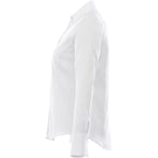 Cromwell Iron Free Oxford Shirt for Women Transfer - White - Left Side