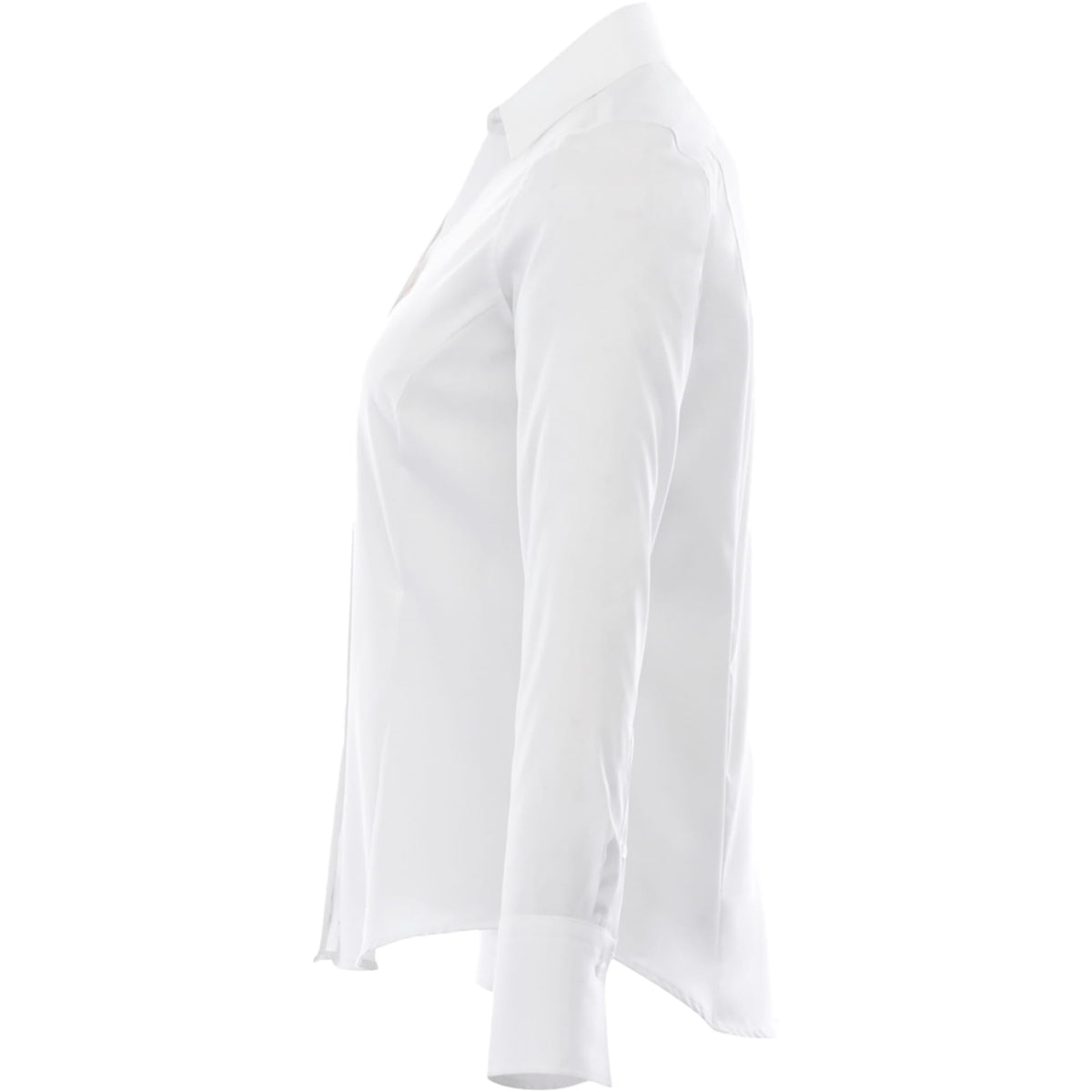 Cromwell Iron Free Oxford Shirt for Women Transfer - White - Left Side