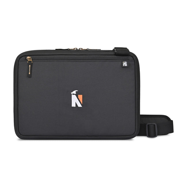 Crossbody Work Padfolio and Construction Pen Set Embroidery