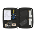 Crossbody Work Padfolio and Construction Pen Set Transfer - Black - View 2