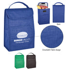 Crosshatch Lunch Bag, Non-Woven