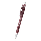 Crush Pen with Your Logo - Burgundy - Silk Screen
