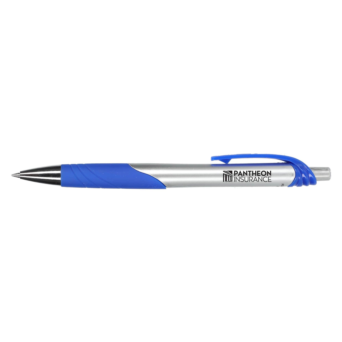 Crux Gel Pen in Recycled Plastic - Blue - Left Side