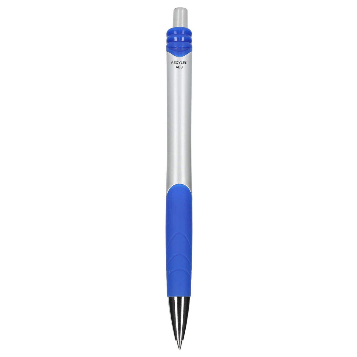 Crux Gel Pen in Recycled Plastic Full Color - Blue - Back