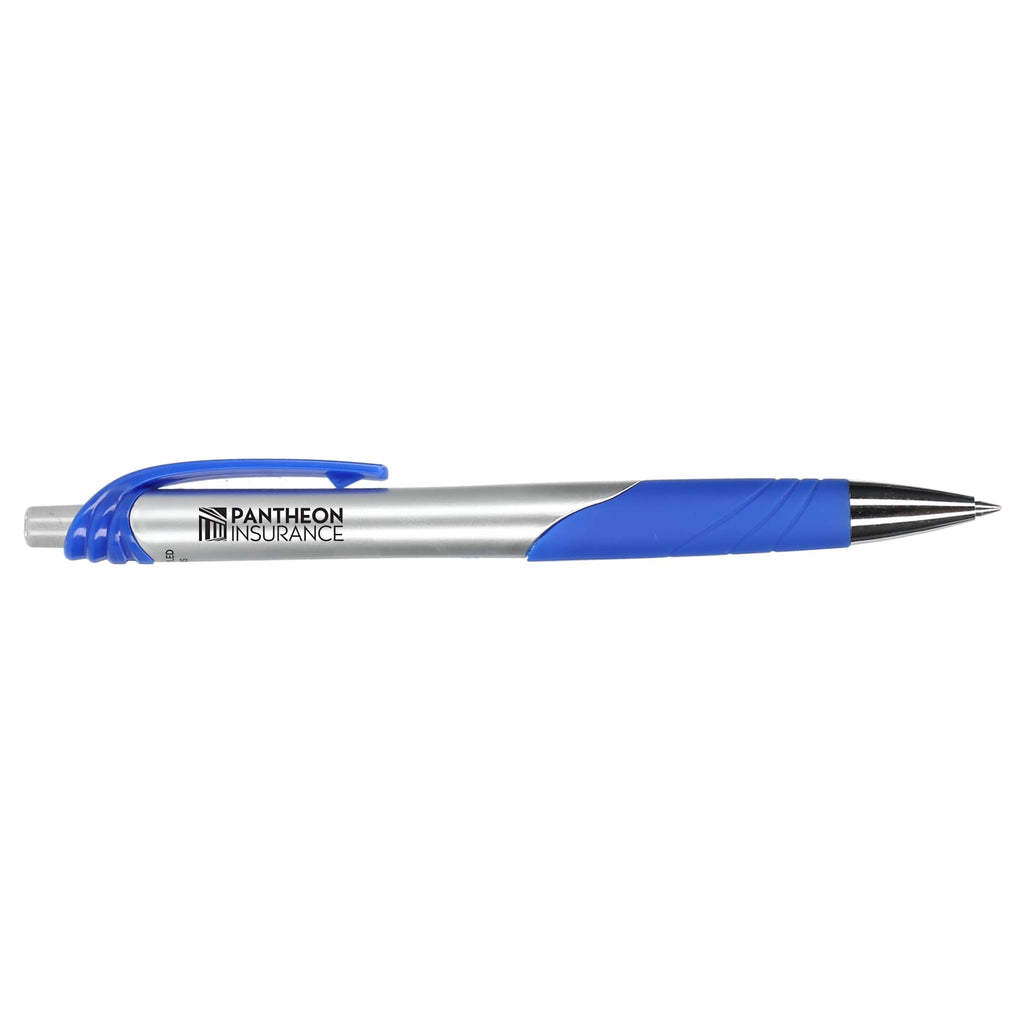 Crux Gel Pen in Recycled Plastic Full Color - Blue - Right Side