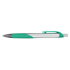 Crux Gel Pen in Recycled Plastic Full Color - Green - Left Side 2