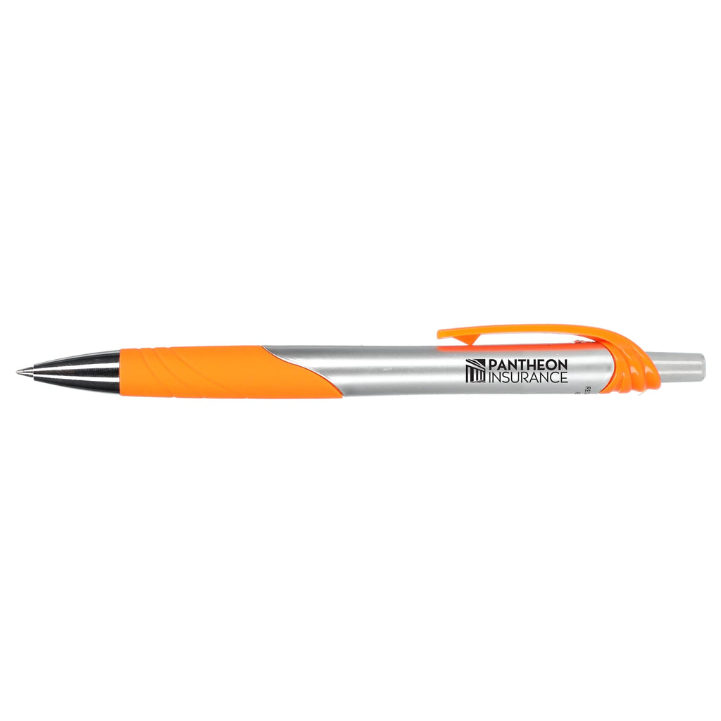 Crux Gel Pen in Recycled Plastic - Orange - Right Side