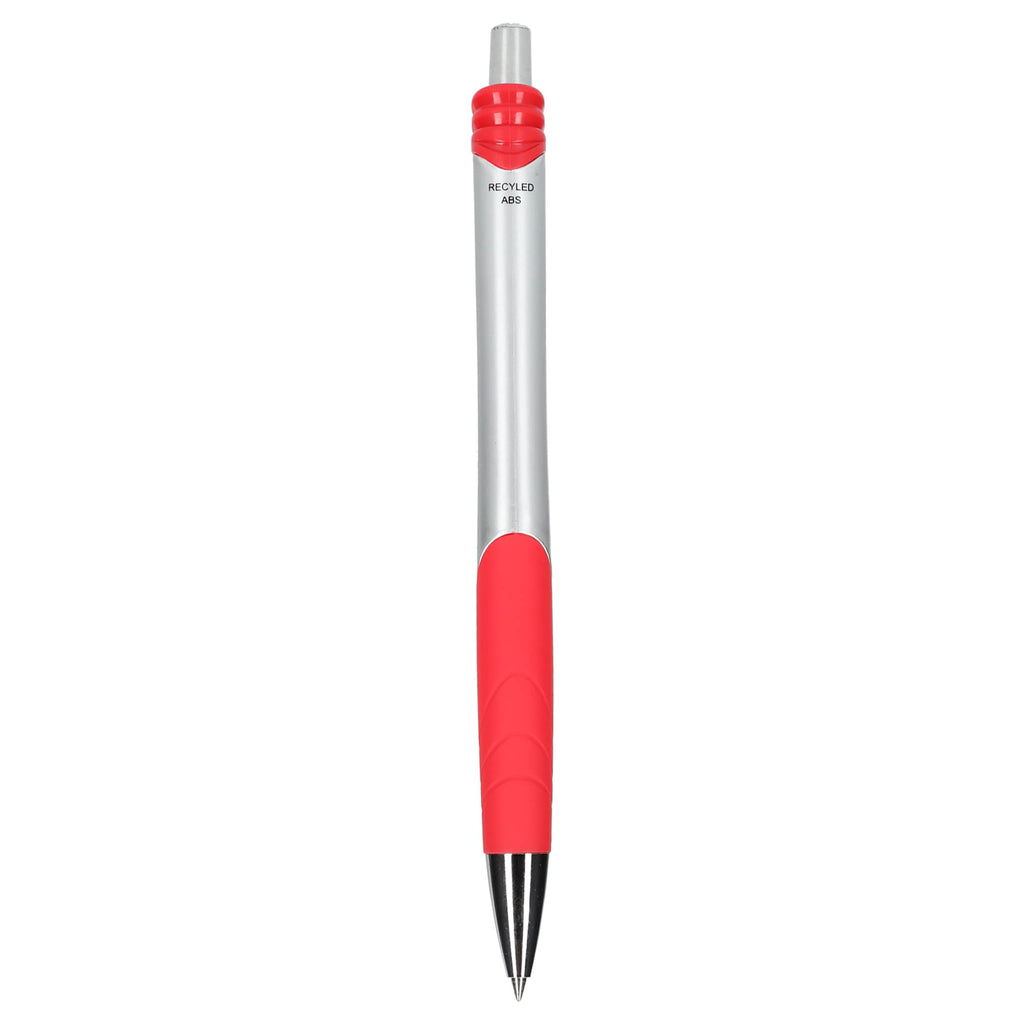 Crux Gel Pen in Recycled Plastic - Red - Back