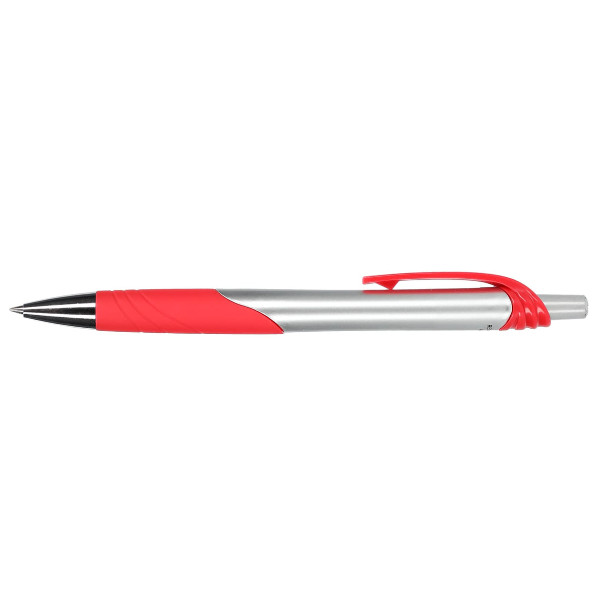 Crux Gel Pen in Recycled Plastic - Red - Left Side 2