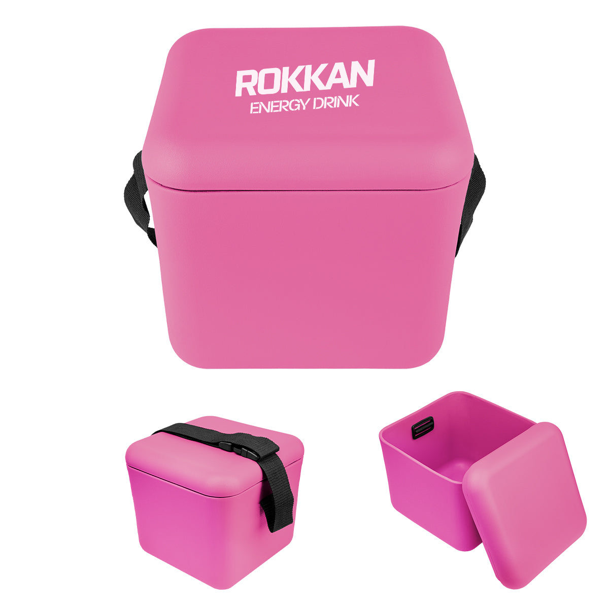 Cryo EVA Cooler for 30 Cans - Pink - Silk Screen