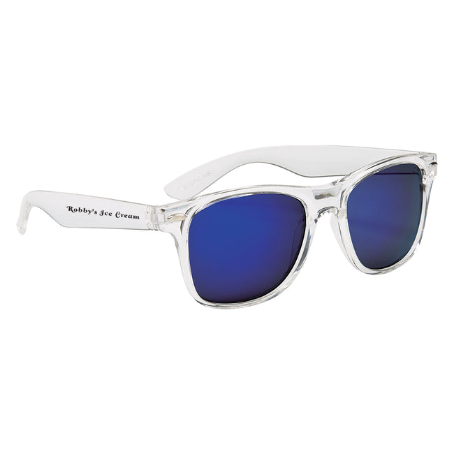 Crystalline Malibu Sunglasses, Mirrored
