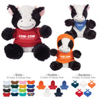 Cuddly Cow Plush Toy, 6 Inch - 6" Cuddly Cow