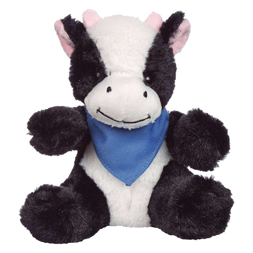 Cuddly Cow Plush Toy, 6 Inch - BANDANA