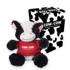 Cuddly Cow Plush Toy, 6 Inch - custombox_e