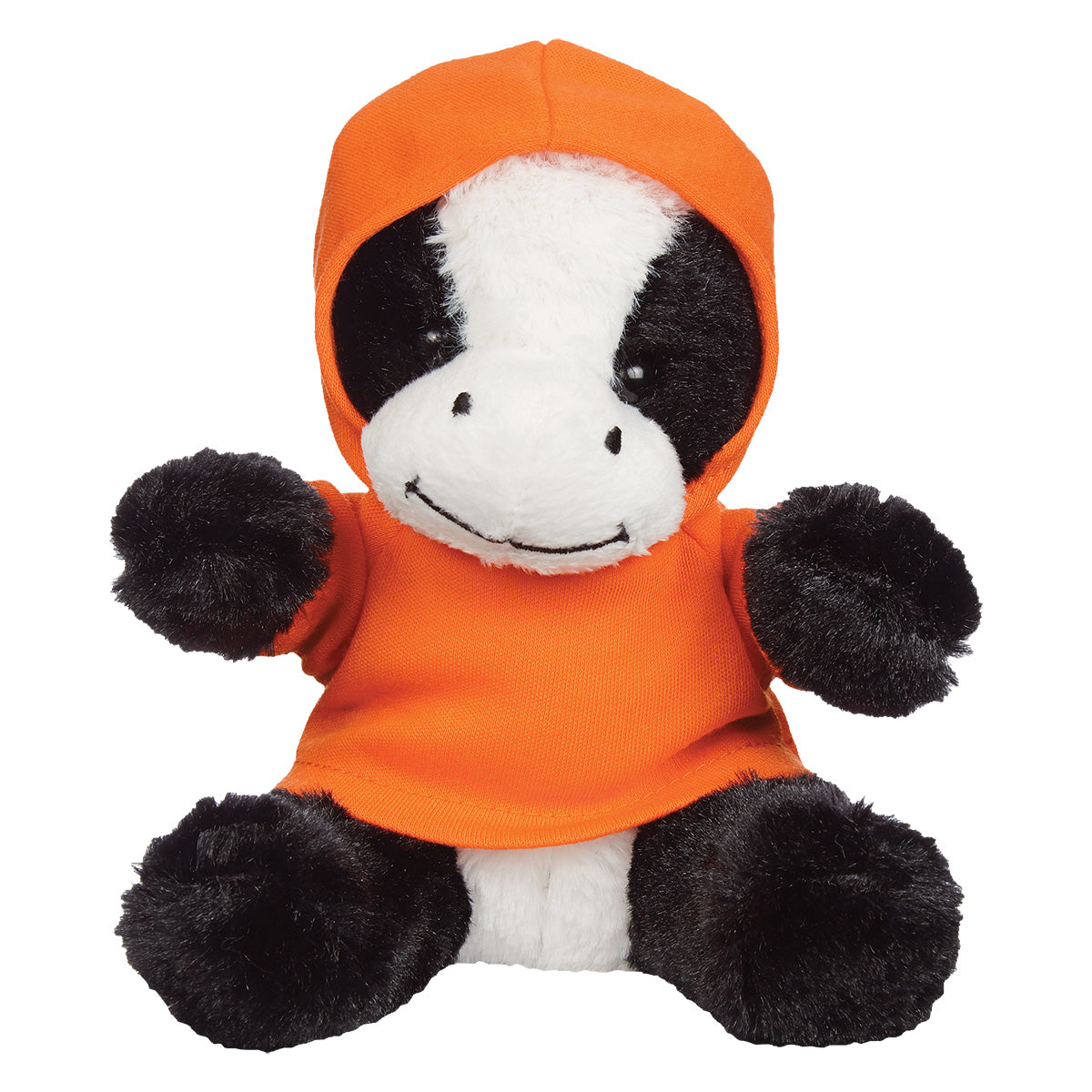 Cuddly Cow Plush Toy, 6 Inch - HOODIE