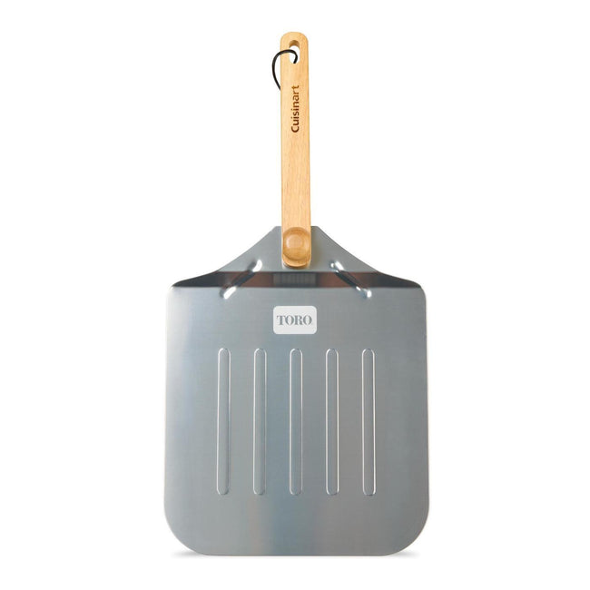 Cuisinart Outdoors Aluminum Pizza Peel with Folding Handle, 12 Inch Laser Engraving