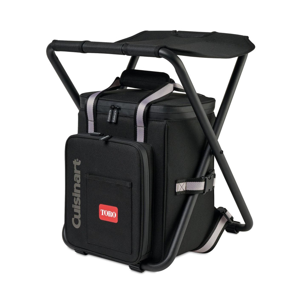 Cuisinart Outdoors Backpack Cooler with Folding Chair Transfer - Black - View 1