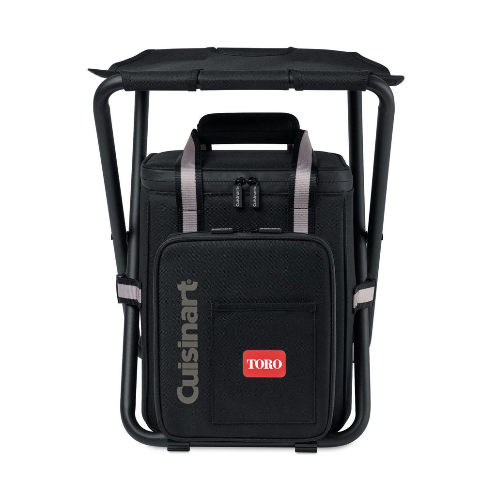 Cuisinart Outdoors Backpack Cooler with Folding Chair Transfer - Black - View 3