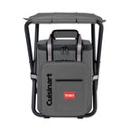 Cuisinart Outdoors Backpack Cooler with Folding Chair Transfer - Medium Grey - View 3