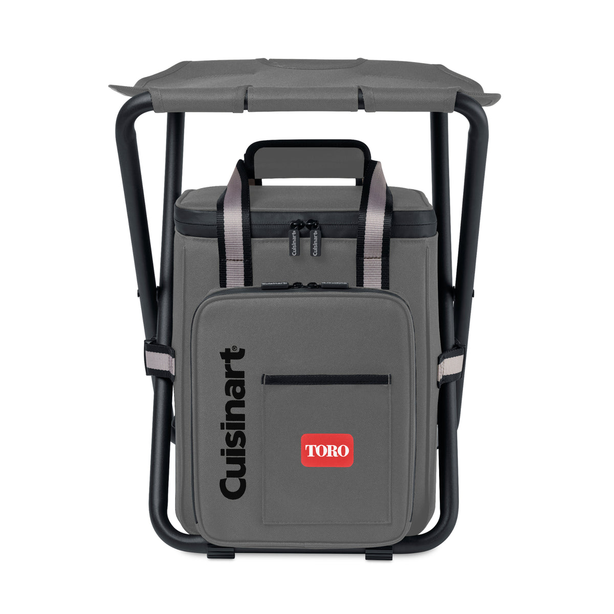 Cuisinart Outdoors Backpack Cooler with Folding Chair Transfer - Medium Grey - View 3