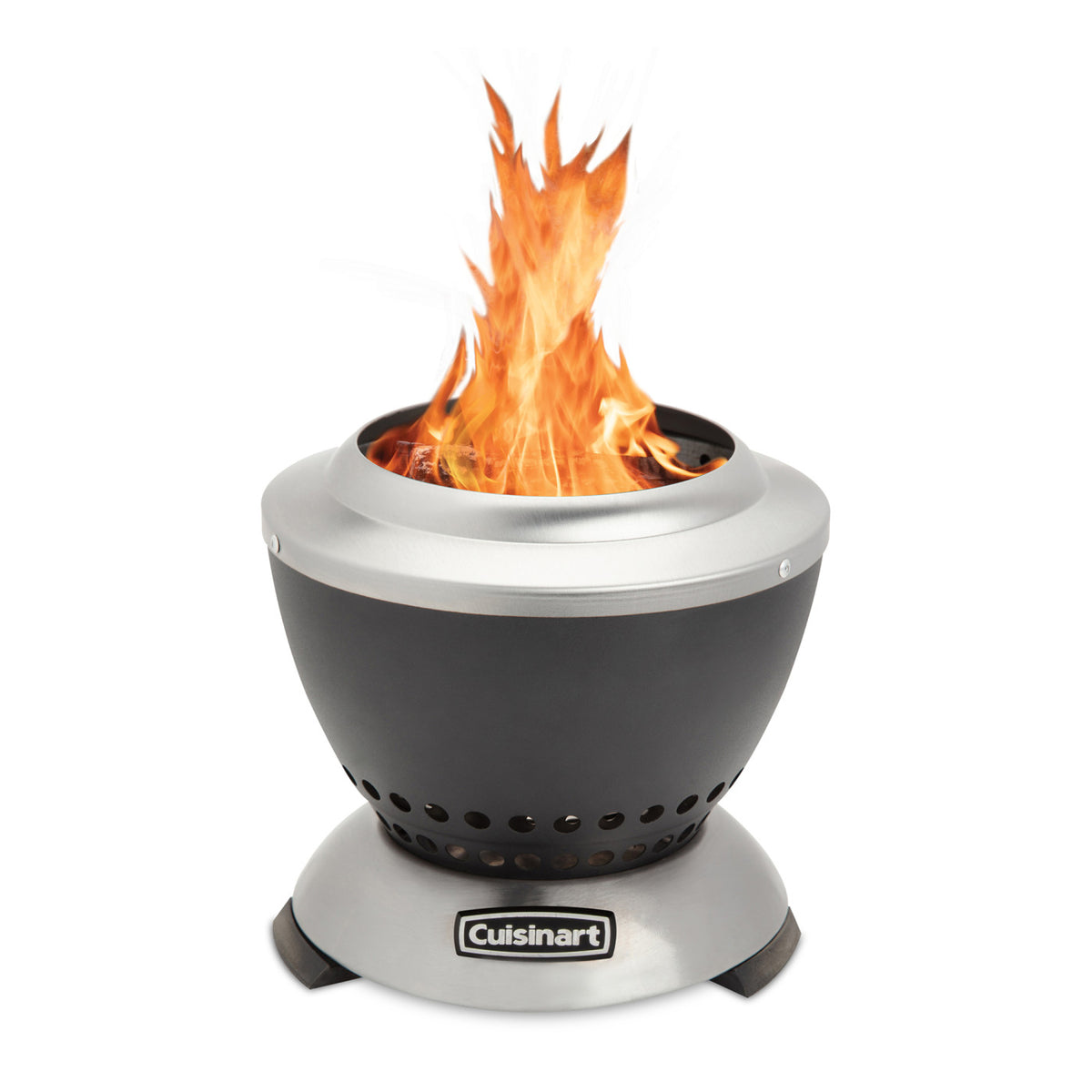 Cuisinart Outdoors Cleanburn Smokeless Mini Fire Pit - Stainless Steel - View 2