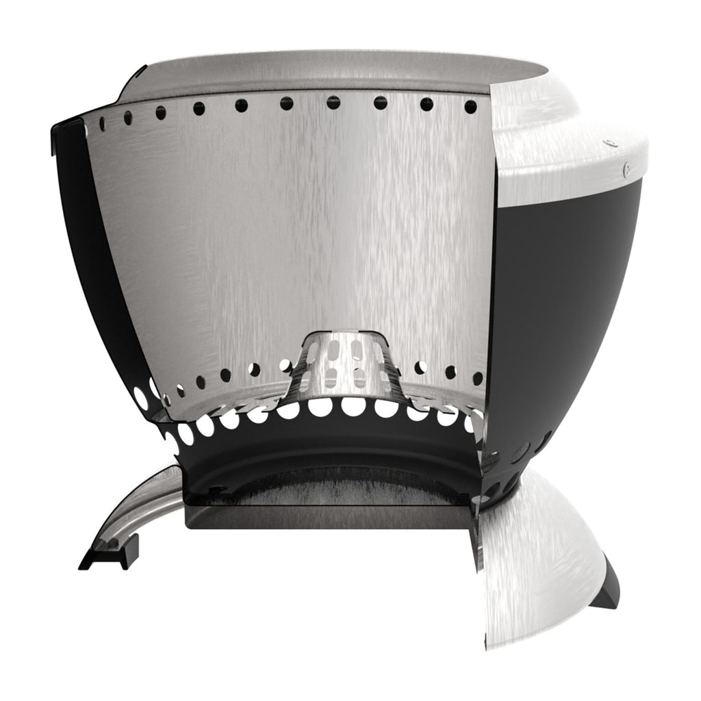Cuisinart Outdoors Cleanburn Smokeless Mini Fire Pit Transfer - Stainless Steel - View 10