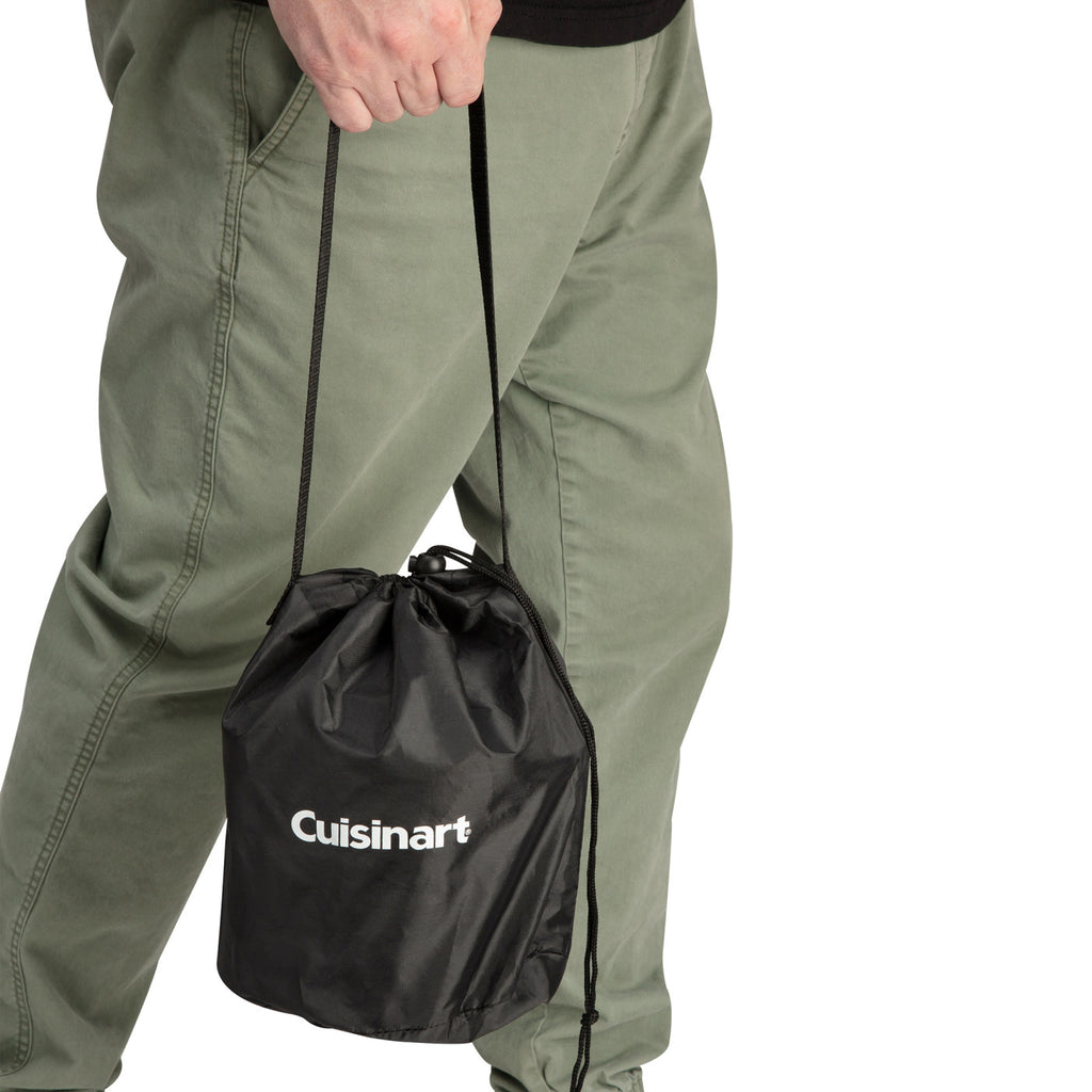 Cuisinart Outdoors Cleanburn Smokeless Mini Fire Pit Transfer - Stainless Steel - View 6