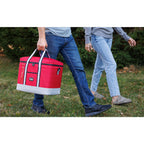 Cuisinart Outdoors Collapsible Square Cooler, 24 Cans Transfer - Red - View 6