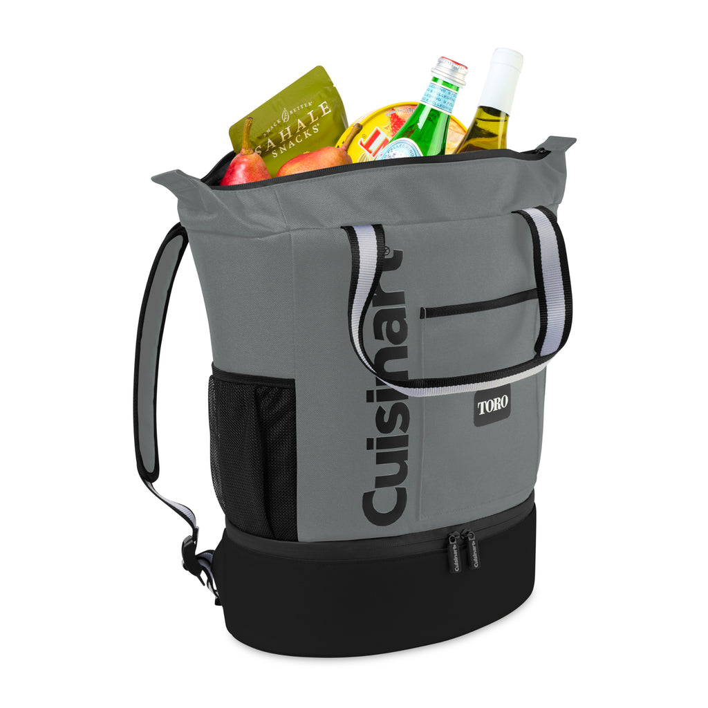 Cuisinart Outdoors Expandable Backpack Cooler, 20 Cans Transfer - Medium Grey - View 2